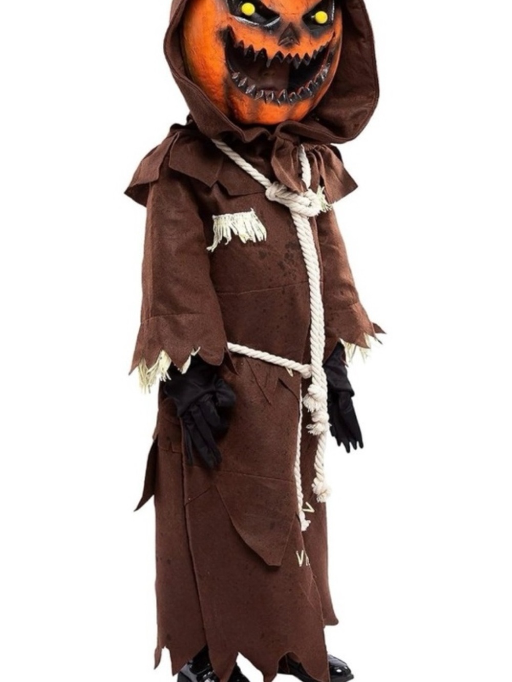 Kids Pumpkin Scarecrow Costume by